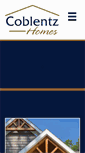 Mobile Screenshot of coblentzhomes.com